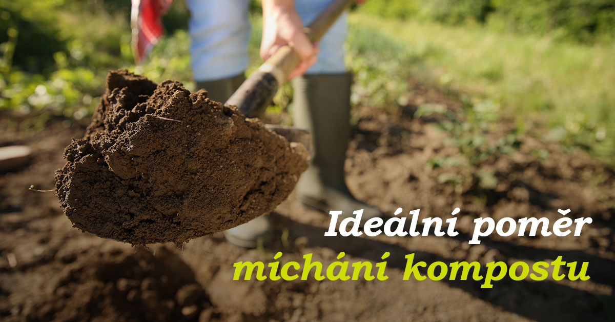 Poměr míchání kompostu
